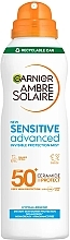 Düfte, Parfümerie und Kosmetik Sonnenschutzspray für das Gesicht - Garnier Ambre Solaire Sensitive Advanced Face Mist SPF50+