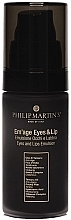 Düfte, Parfümerie und Kosmetik Creme für die Haut um die Augen und Lippen - Philip Martin's Em'age Eyes & Lip