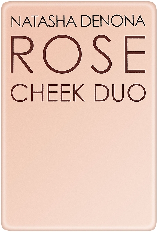 Cremerouge und Highlighter - Natasha Denona Rose Cheek Duo Cream Blush & Highlighter — Bild N2