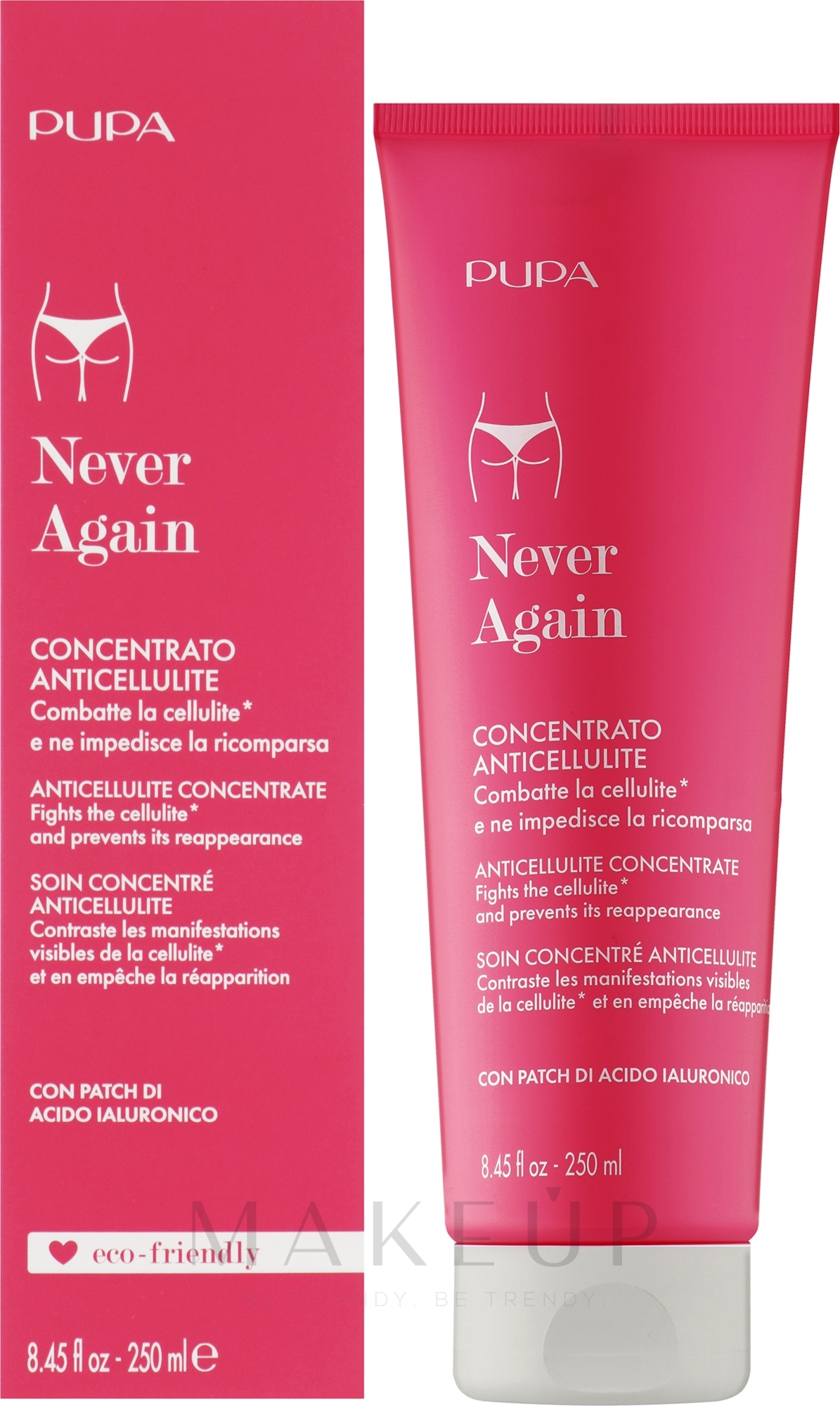 Anti-Cellulite-Körperkonzentrat - Pupa Never Again Anticellulite Concentrate — Bild 250 ml