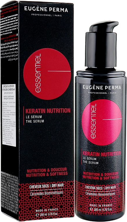 Intensiv pflegendes Haarserum mit Keratin - Eugene Perma Essentiel Keratin Nutrition Serum — Bild N1