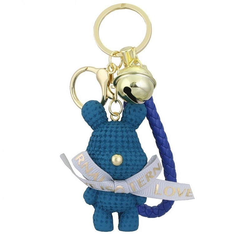 Schlüsselanhänger Süßer Hase blau - Ecarla — Bild N1