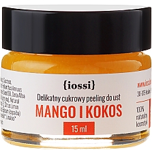 Düfte, Parfümerie und Kosmetik Lippenpeeling Mango & Kokos - Iossi Lip Scrub Mango Cocos