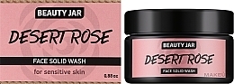 Feste Gesichtsseife Wüstenrose - Beauty Jar Face Solid Wash  — Bild N2