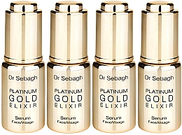 Düfte, Parfümerie und Kosmetik Anti-Aging-Serum Elixier aus Platin und Gold - Dr Sebagh Platinum Gold Elixir Serum