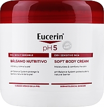 Düfte, Parfümerie und Kosmetik Nährender Balsam für empfindliche Körper- und Gesichtshaut - Eucerin pH5 Nutrition Balm