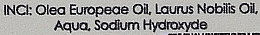 Natürliche handgemachte Aleppo-Seife für problematische und fettige Haut mit Oliven- und Lorbeeröl 40% - E-Fiore Aleppo Soap Olive-Laurel 40% — Bild N2