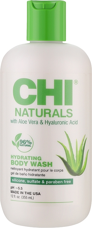 Feuchtigkeitsspendendes Stylinggel - CHI Naturals With Aloe Vera Hydrating Hair Gel  — Bild N1