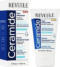 Feuchtigkeitsspendende Gesichtscreme - Revuele Ceramide Face Moisturizer SPF25 — Bild N2