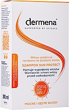 Düfte, Parfümerie und Kosmetik Sonnenschutz-Haarshampoo - Dermena Sun Protect Shampoo