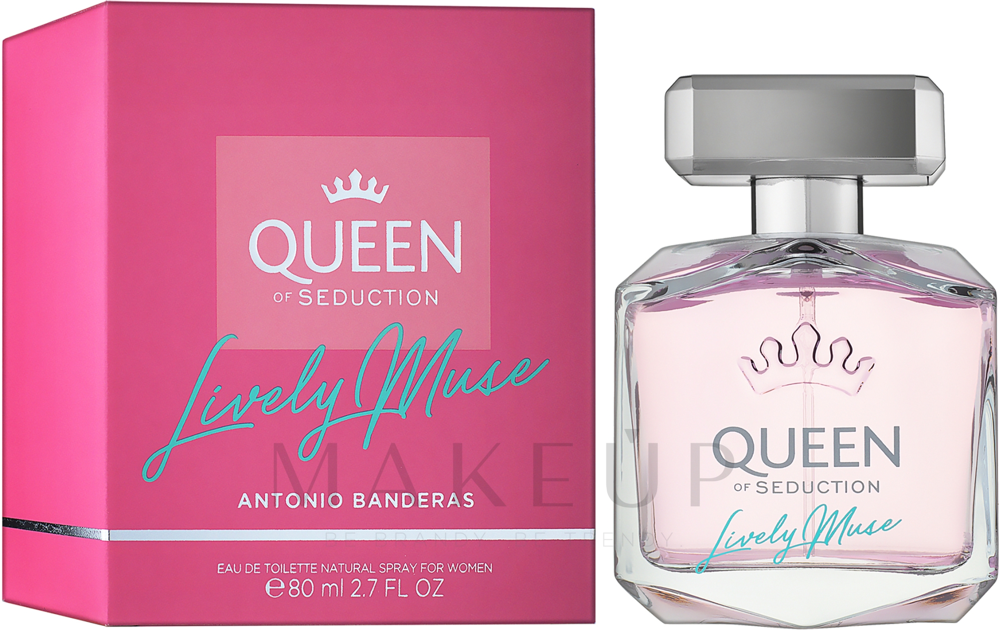 Antonio Banderas Queen of Seduction Lively Muse - Eau de Toilette — Bild 80 ml