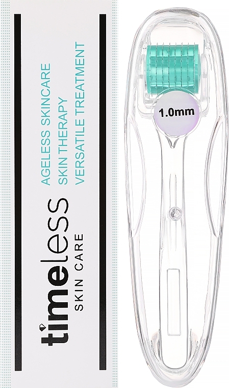 Mezoroller mit Mikronadeln aus Stahl 1 mm - Timeless Skin Care 192 Micro Needle Dermaroller — Bild N2