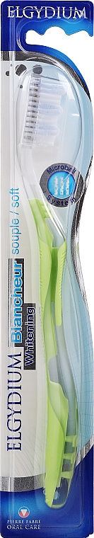 Zahnbürste weich grün - Elgydium Whitening Soft — Bild N1
