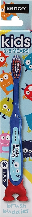 Kinderzahnbürste blau - Sence Fresh Kids Soft Toothbrush — Bild N1