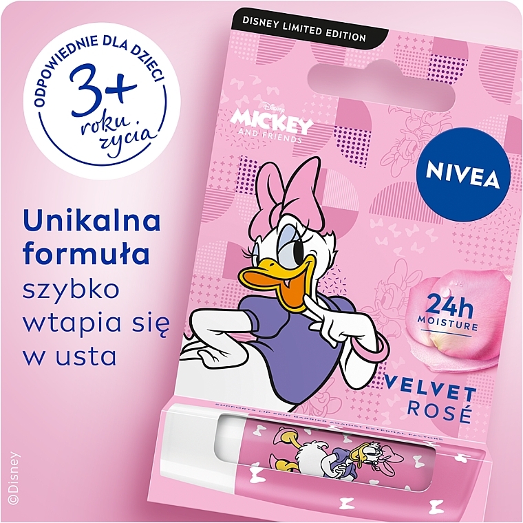 Pflegender Lippenstift - NIVEA Daisy Duck Disney Edition — Bild N3