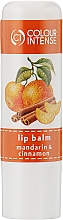 Düfte, Parfümerie und Kosmetik Pflegender und schützender Lippenbalsam mit Mandarine und Zimt - Colour Intense Mandarin and Cinnamon Lip Balm