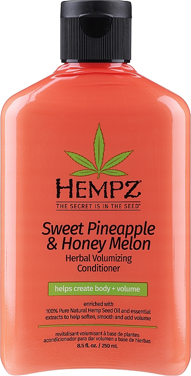 Volumengebender Kräuter-Conditioner - Hempz Sweet Pineapple & Honey Melon Volumizing Conditioner — Bild N1