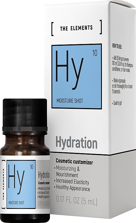 Feuchtigkeitsspendender Haarkomplex - Pharma Group Laboratories The Elements Hydration  — Bild N3