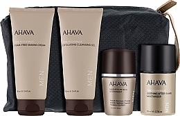 Set - Ahava Men Travel Kit (ash/cr/50ml + gel/100ml + sh/cr/100ml + deo/50ml + bag/1pcs) — Bild N2