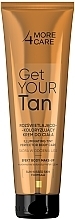 GESCHENK! Aufhellende und färbende Körpercreme - More4Care Get Your Tan! Illuminating Tint Perfector Body Care  — Bild N1