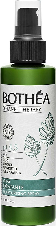 Feuchtigkeitsspendendes Haarspray mit Manketti- und Walnussöl - Bothea Botanic Therapy Moisturising Spray pH 4.5 — Bild N1