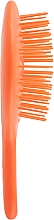 Haarbürste orange - Janeke Superbrush Mini Silicon Line — Bild N3