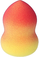 Make-up Schwamm birnenförmig orange-gelb - Qianlili Beauty Blender — Bild N1