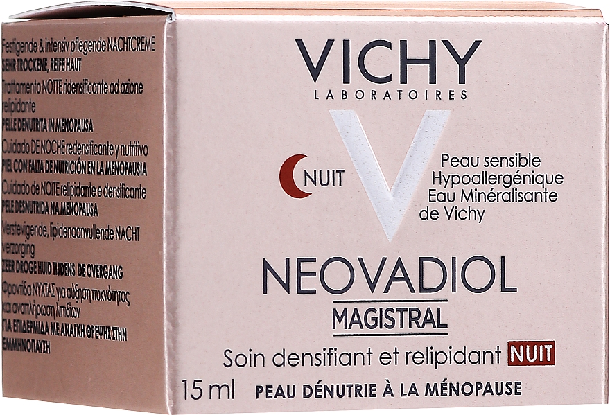 GESCHENK! Nährende Gesichtscreme für die Nacht - Vichy Neovadiol Magistral Night — Bild N2