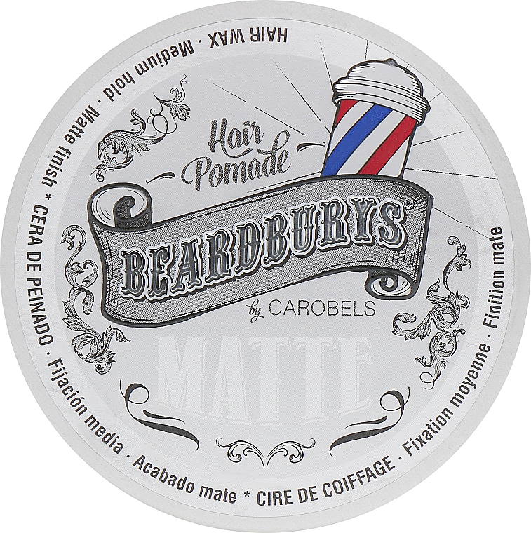 Haarpomade mit Matteffekt - Beardburys Matte Wax — Bild N1