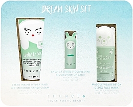 Set - Inuwet Dream Skin Set (Lippenbalsam/3,5 g+Handcreme/60 ml+Gesichtsmaske/30 ml) — Bild N1