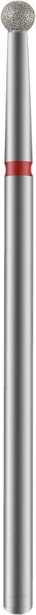 Diamantfräser Ball rot 3,5 mm - Staleks PRO Expert Diamond Nail Drill Bit Ball Red Head 3.5 mm — Bild 1 St.