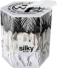 Haargummi-Set 3 St. - W7 Cosmetics Silky Knots Diamante Silver  — Bild N2