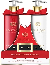 Düfte, Parfümerie und Kosmetik Handpflegeset - Grace Cole Boutique Hand Care Duo Frosted Cranberry & Orange (Handlotion 500ml + Handwaschgel 500ml)