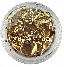 Düfte, Parfümerie und Kosmetik Folie für Nageldesign mit Spiegeleffekt gold - Deni Carte