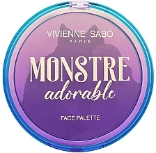Düfte, Parfümerie und Kosmetik Konturpalette - Vivienne Sabo Palette Monstre Adorable 