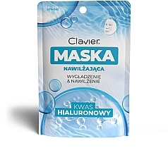 Tuchmaske für das Gesicht mit Hyaluronsäure - Clavier — Bild N1