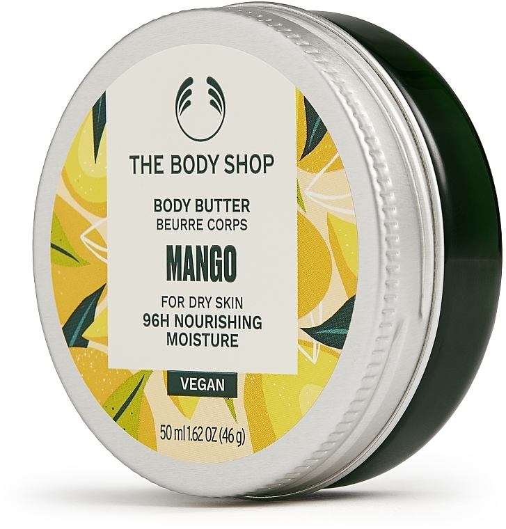 Feuchtigkeitsspendende Körperbutter mit Mangokernöl - The Body Shop Mango Softening Body Butter Vegan — Bild N2