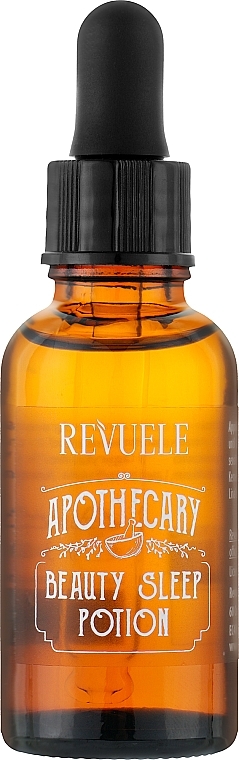 Nährendes, regenerierendes und beruhigendes Gesichtsserum mit Argan-, Avocado- und Lavendelöl - Revuele Apothecary Beauty Sleep Potion Night Serum — Bild N1