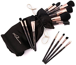 Make-up-Pinsel-Set 15-tlg. - Luvia Cosmetics Golden Queen Brush Set — Bild N2