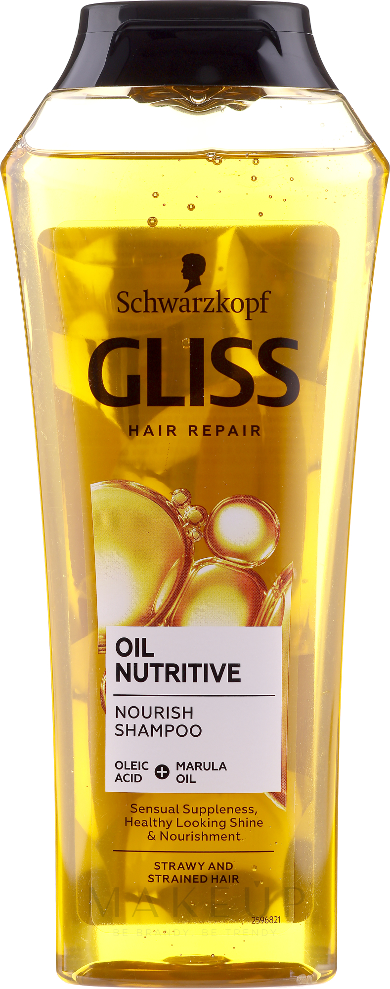 Reparierendes Shampoo für strohiges, splissanfälliges Haar - Gliss Kur Oil Nutritive Shampoo — Foto 250 ml
