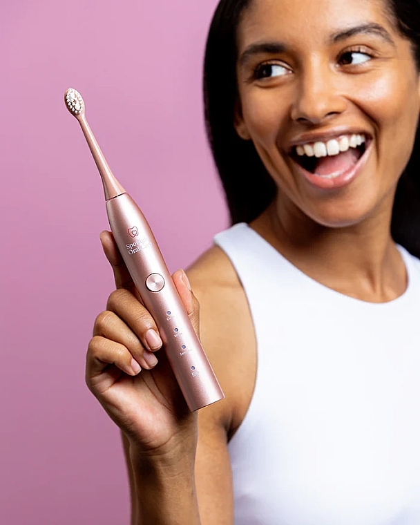 Elektrische Zahnbürste rosa - Spotlight Oral Care Sonic Toothbrush Rose Gold — Bild N3