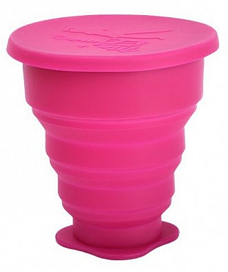 Behälter für die Desinfektion der Menstruationstasse 225 ml rosa - MeLuna — Bild N1