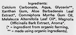 Organische Zahnpasta mit besonders hoher Desinfektionswirkung und Teebaum - Urtekram Toothpaste Tea Tree — Bild N3