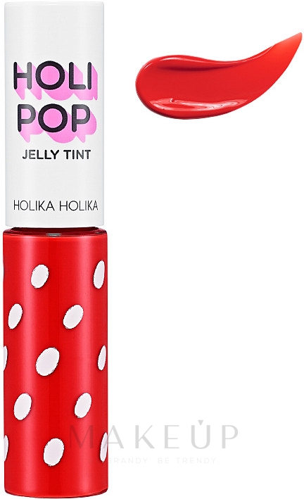 Lippenstift - Holika Holika Holi Pop Jelly Tint — Bild CR04 - Coral