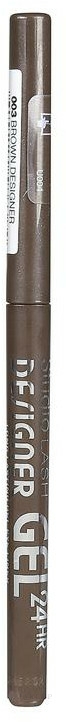 Eyeliner - Miss Sporty Studio Designer Gel Eyeliner — Bild 003 - Brown