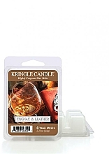 Düfte, Parfümerie und Kosmetik Duftwachs - Kringle Candle Cognac & Leather Wax Melt