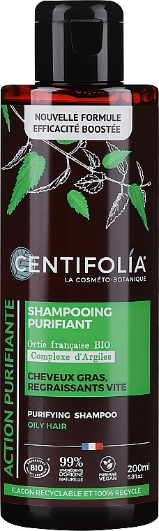 Reinigendes Shampoo für fettige Haare - Centifolia Purifying Shampoo — Bild N1