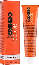 Düfte, Parfümerie und Kosmetik Ammoniakfreie Tönungscreme mit Bienenwachs und Seidenprotein 60 ml - C:EHKO Color Vibration