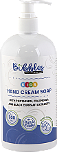 Düfte, Parfümerie und Kosmetik Cremige Handseife für Kinder mit Panthenol und Ringelblumenextrakt - Bubbles Kids Hand Cream Soap
