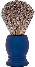 Rasierpinsel blau - Plisson Essential Russian Grey Shaving Brush — Bild N2